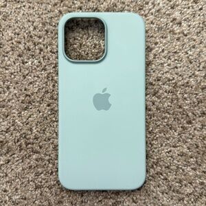 Phone 14 Pro Max Silicone Case with MagSafe Succulent